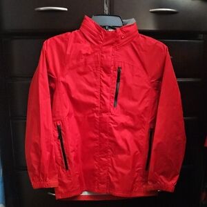 Red Kids Rain Jacket